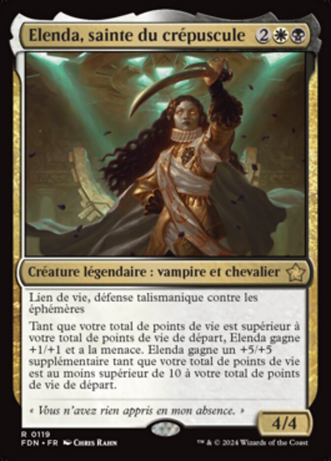 image Elenda, sainte du crépuscule