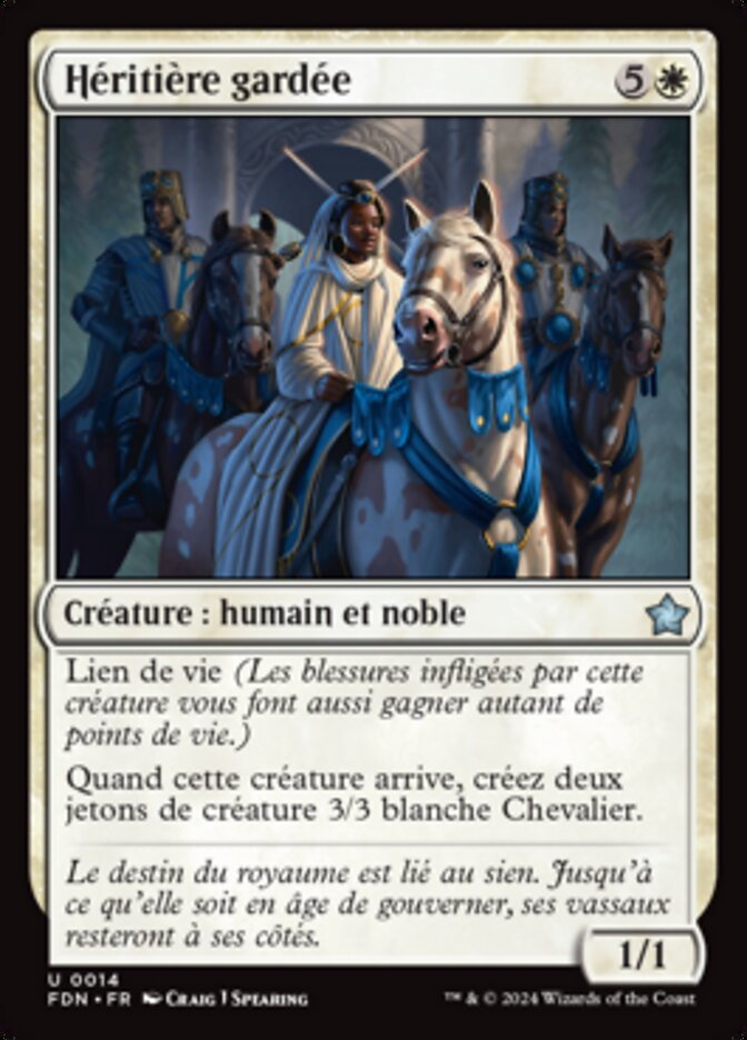 image Héritière gardée