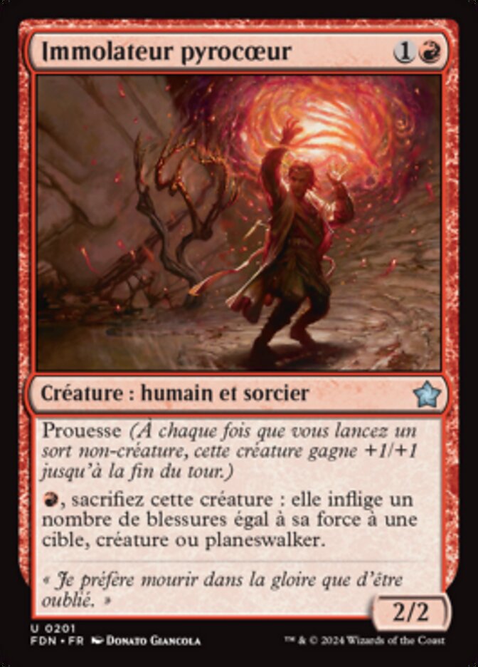 image Immolateur pyrocœur