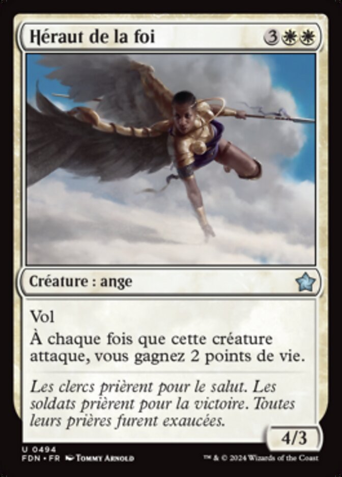 image Héraut de la foi