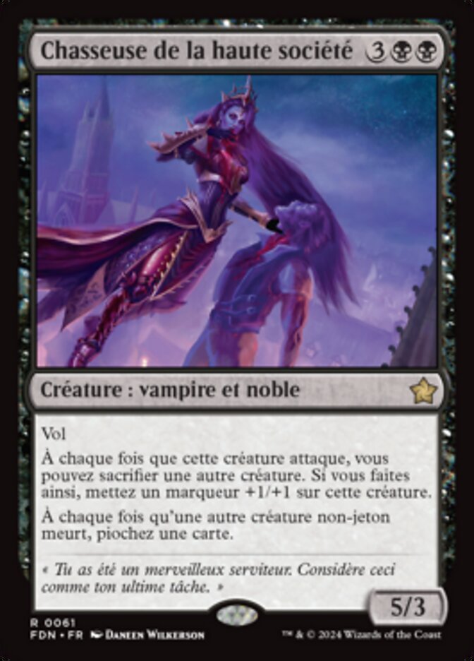 image Chasseuse de la haute société