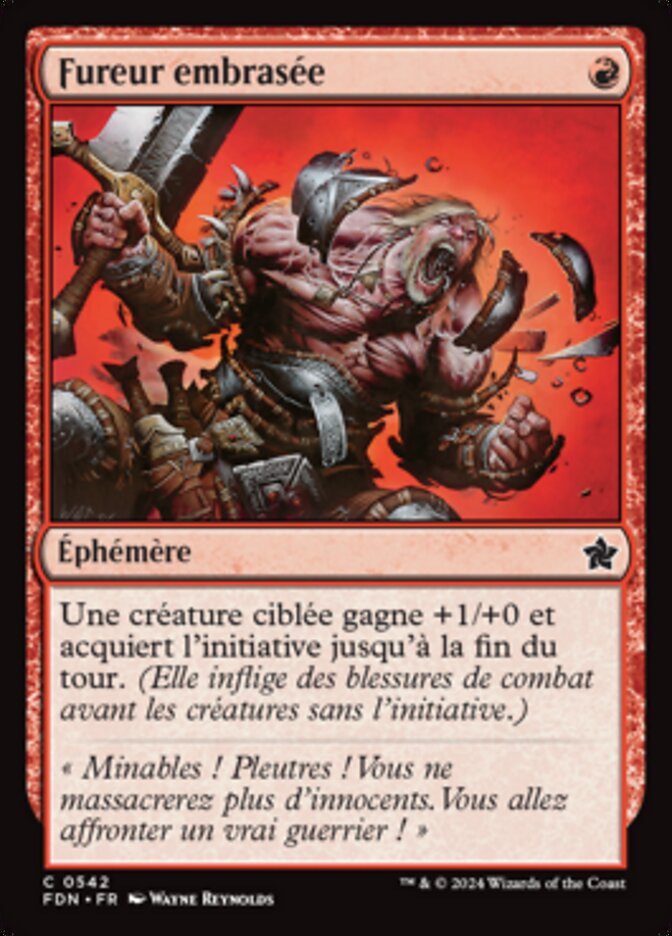 image Fureur embrasée