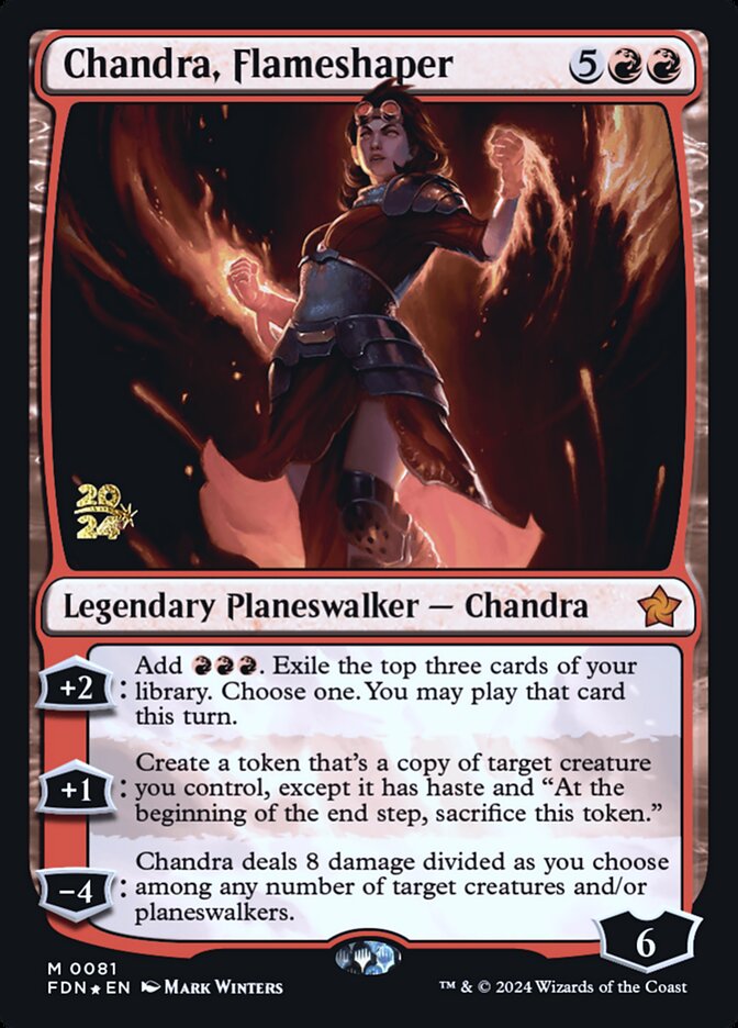 image Chandra, Flameshaper