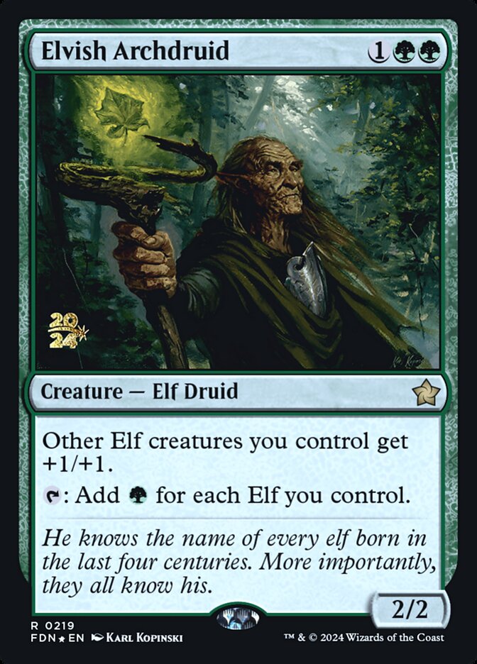 image Elvish Archdruid