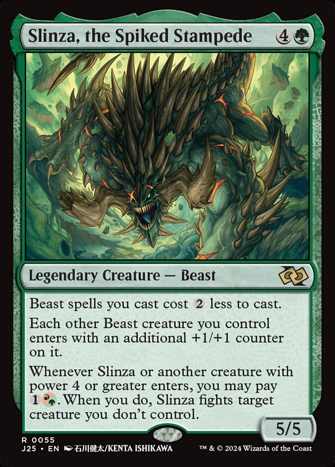 image Slinza, the Spiked Stampede