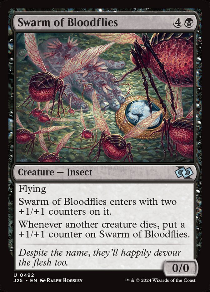 image Swarm of Bloodflies
