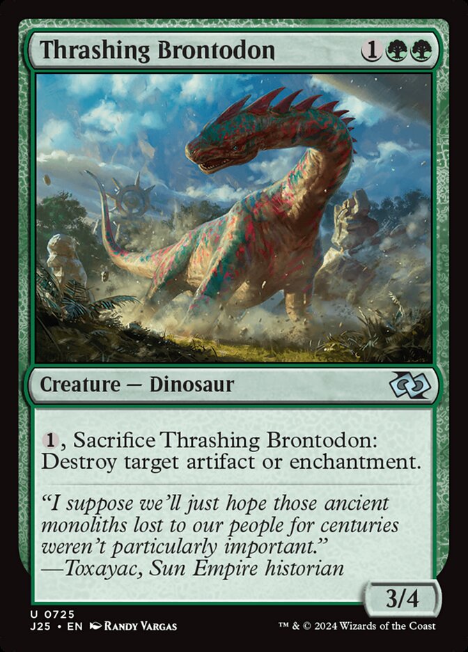 image Thrashing Brontodon