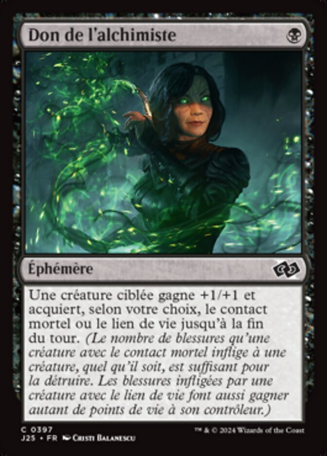 image Don de l'alchimiste