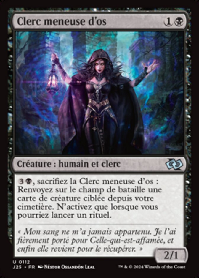 image Clerc meneuse d'os