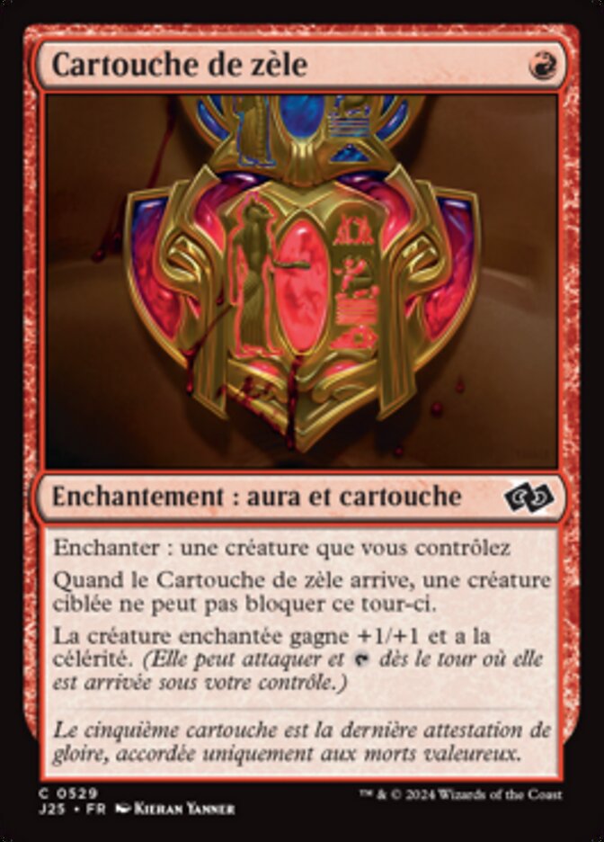 image Cartouche de zèle