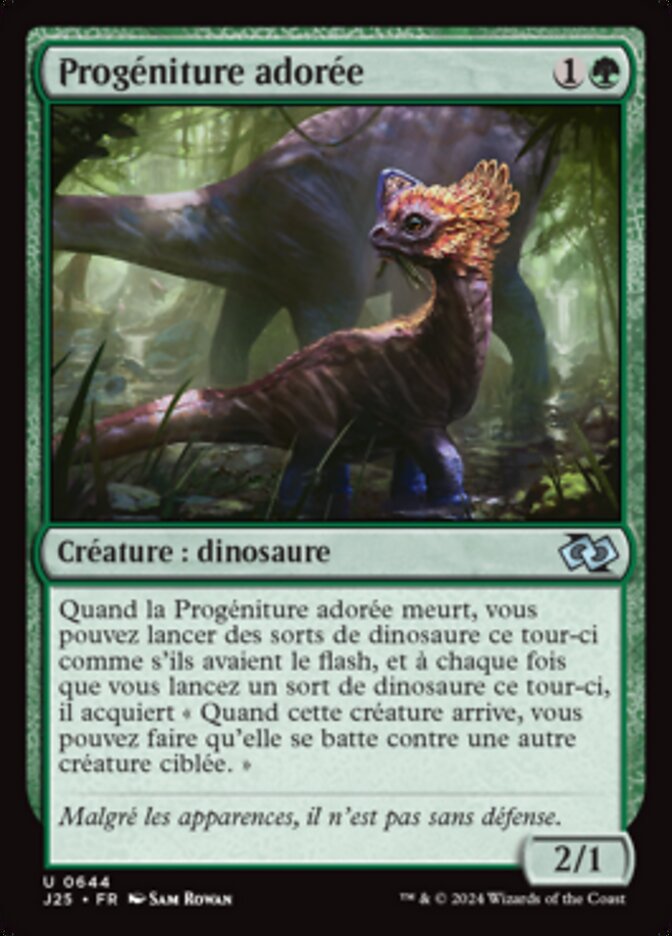 image Progéniture adorée