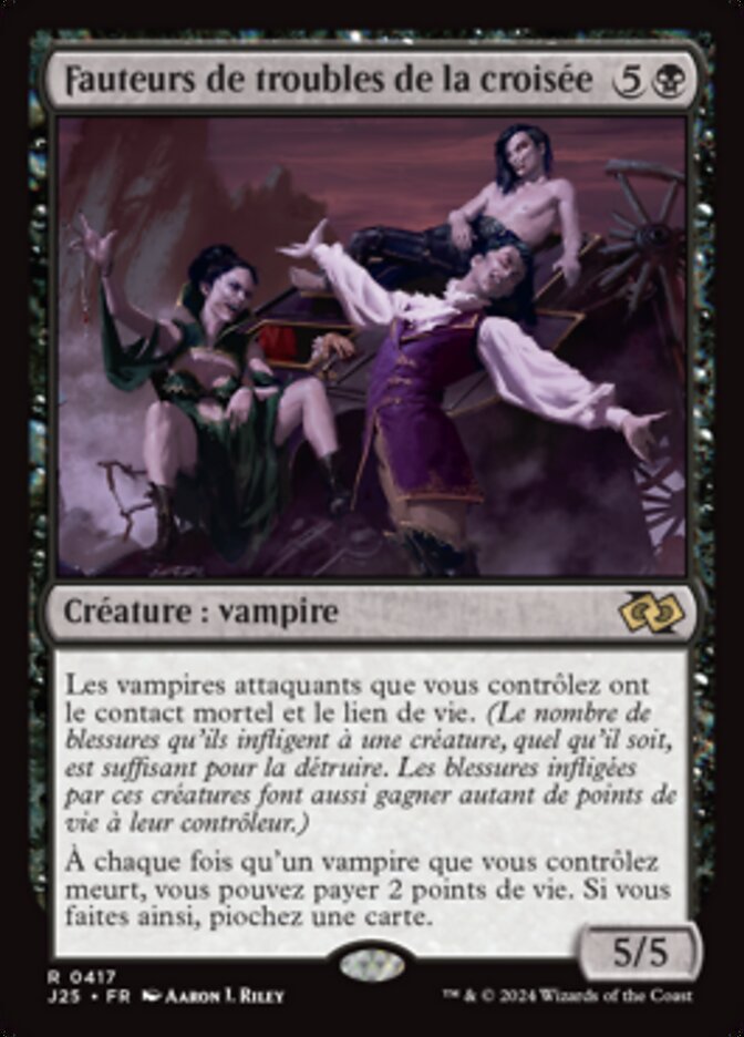 image Fauteurs de troubles de la croisée