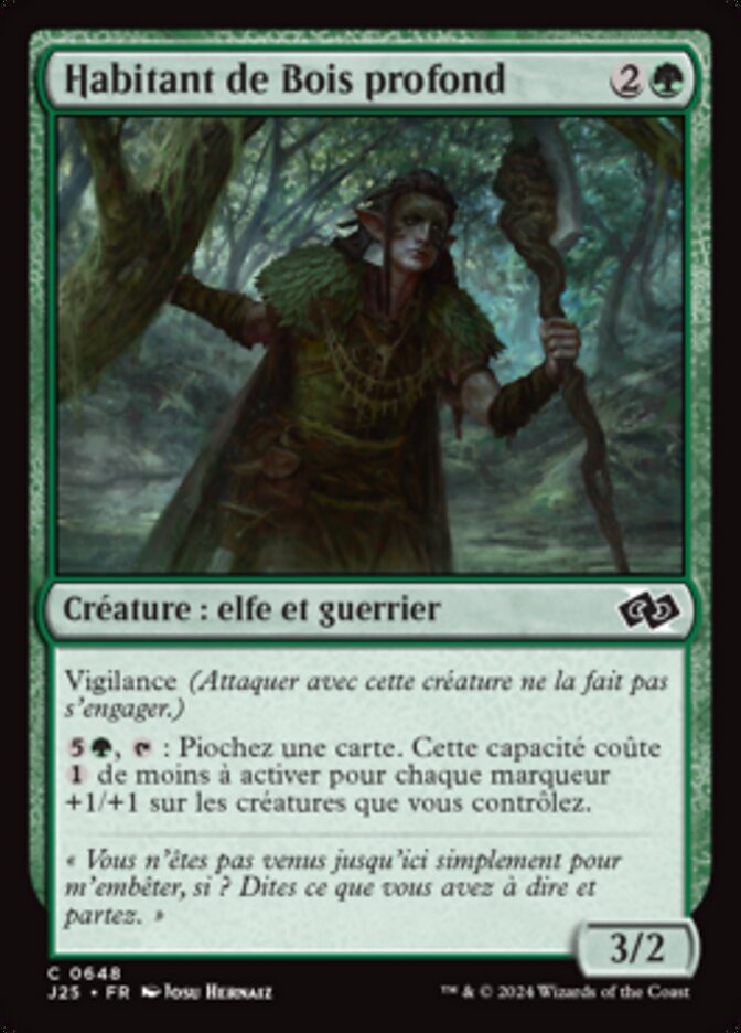 image Habitant de Bois profond