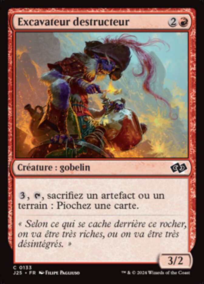 image Excavateur destructeur