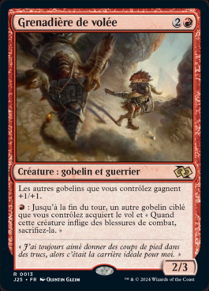 image Grenadière de volée