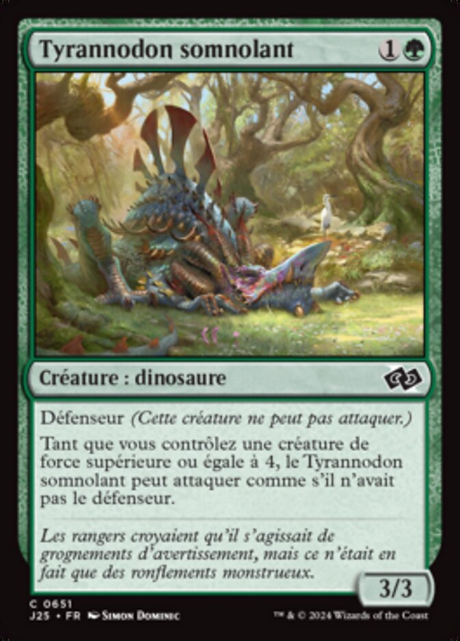 image Tyrannodon somnolant