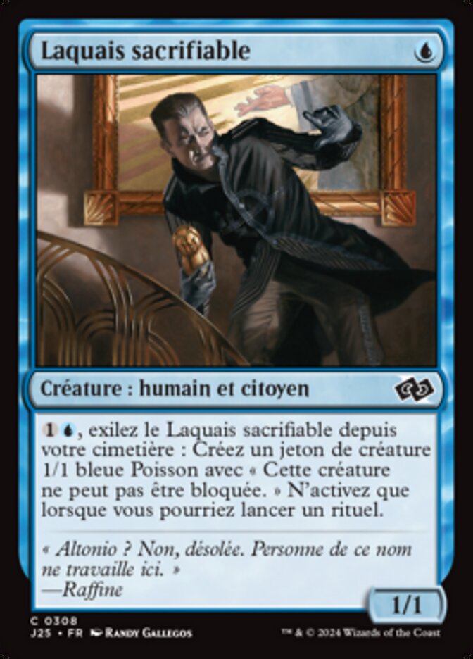 image Laquais sacrifiable