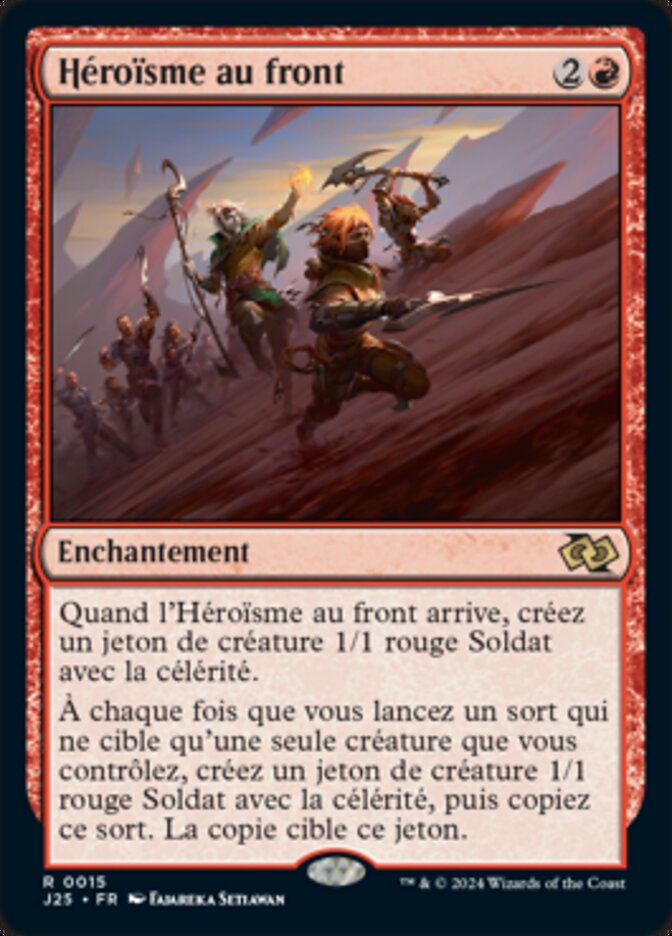 image Héroïsme au front