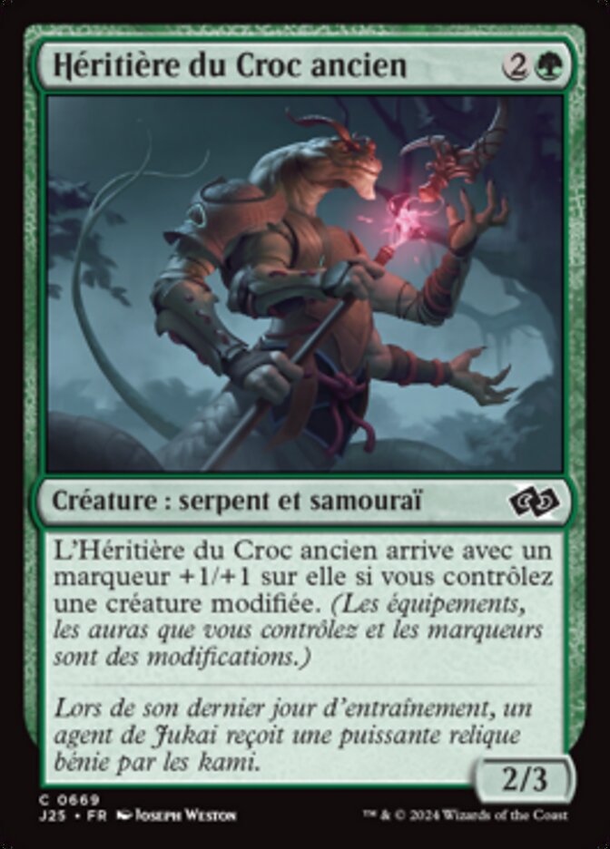 image Héritière du Croc ancien