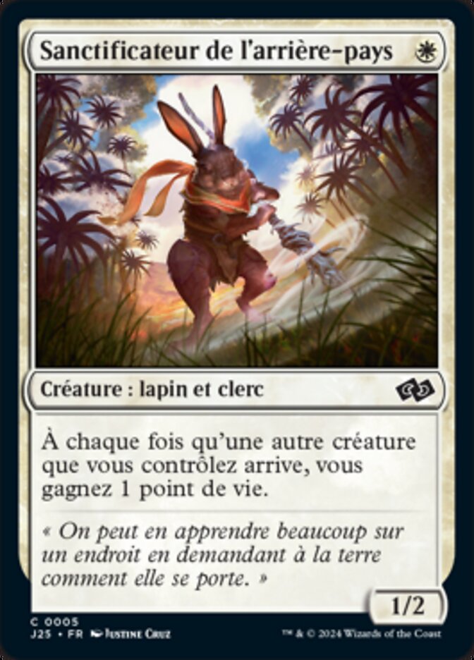 image Sanctificateur de l'arrière-pays