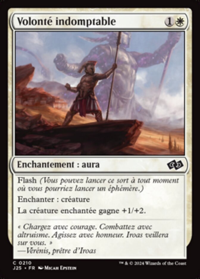 image Volonté indomptable