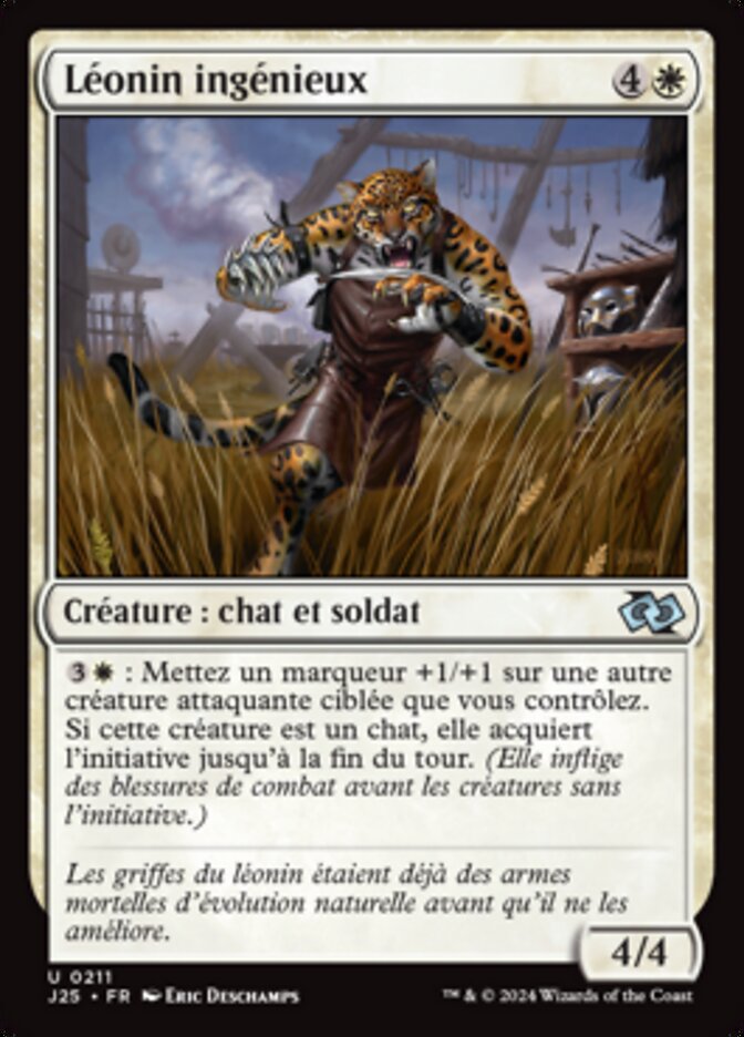 image Léonin ingénieux