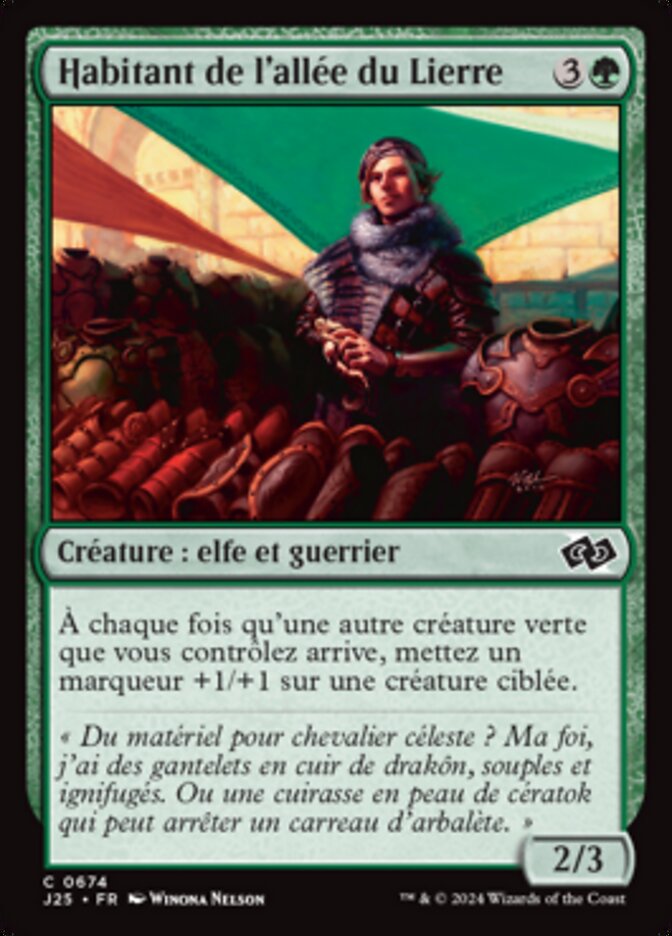 image Habitant de l'allée du Lierre