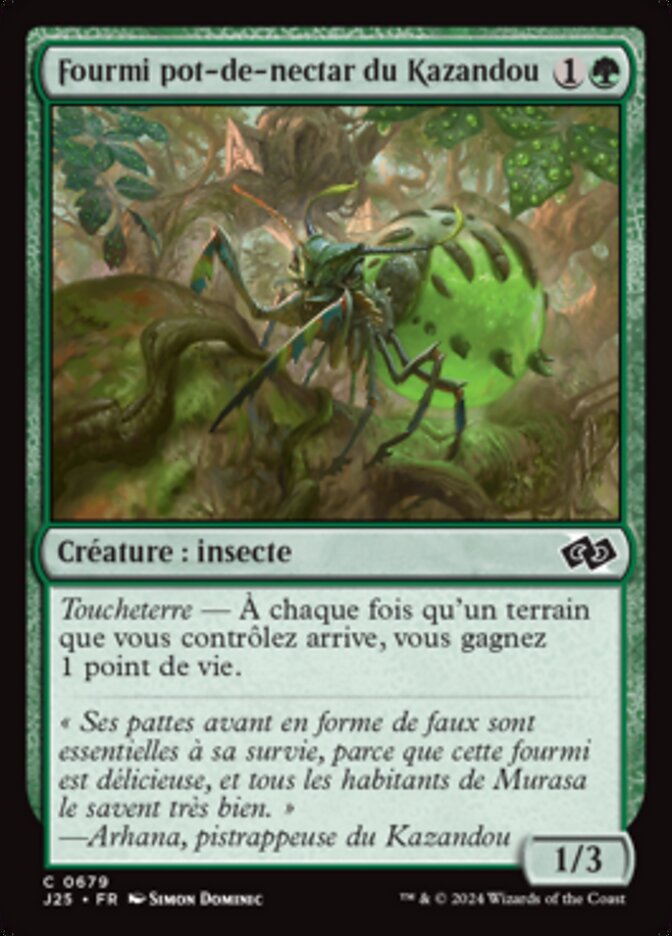 image Fourmi pot-de-nectar du Kazandou