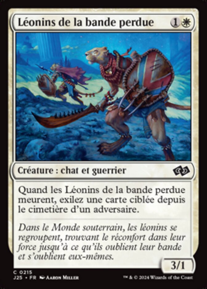 image Léonins de la bande perdue