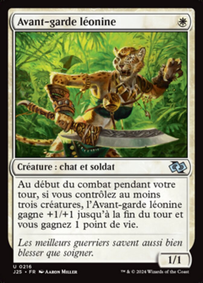 image Avant-garde léonine