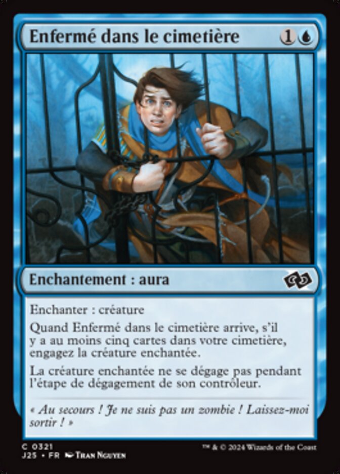 image Enfermé dans le cimetière