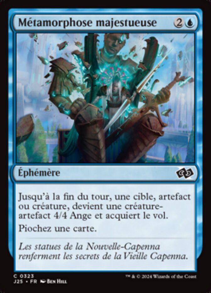 image Métamorphose majestueuse