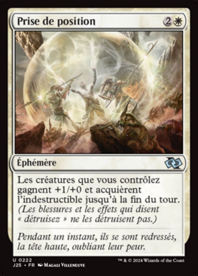 image Prise de position