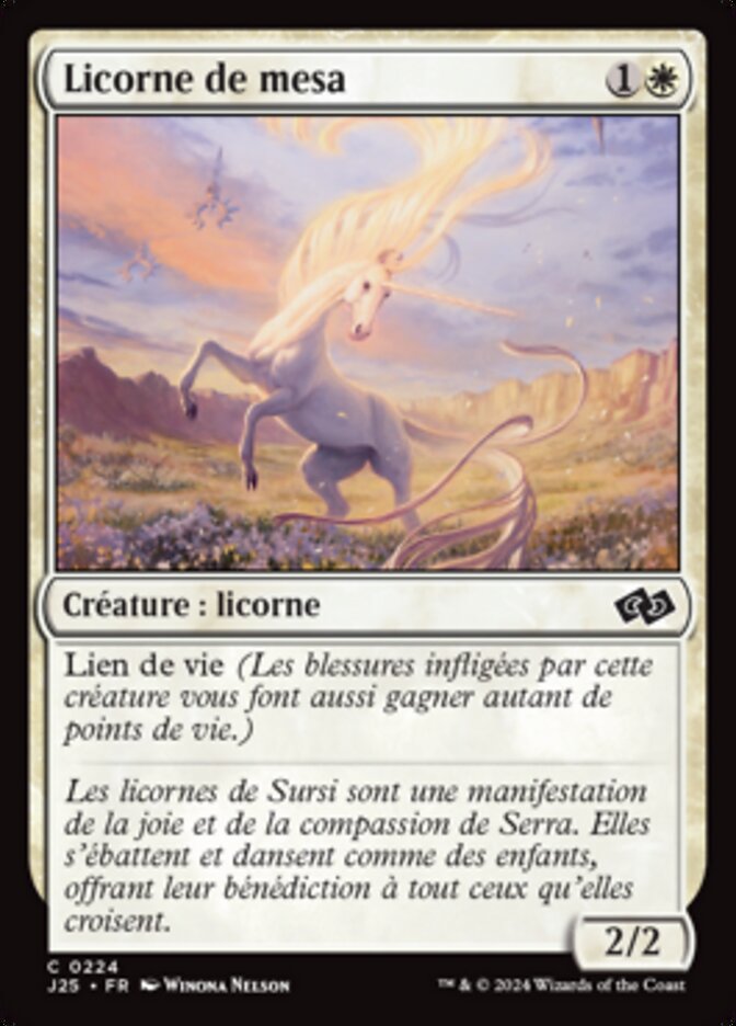 image Licorne de mesa