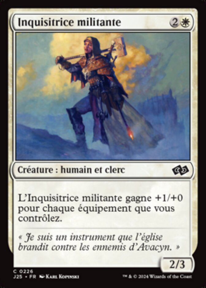 image Inquisitrice militante