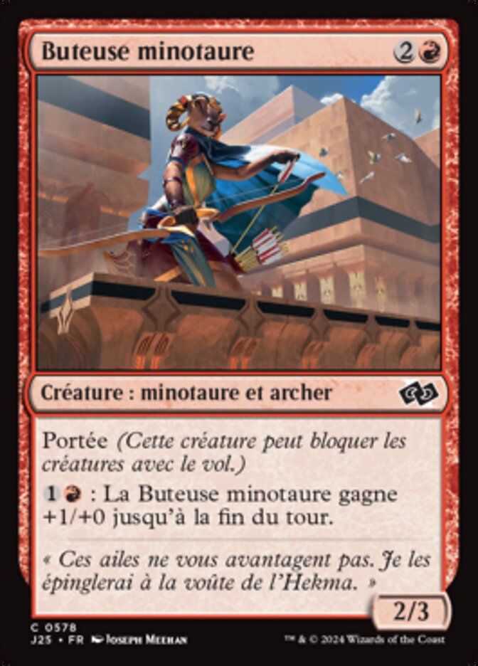 image Buteuse minotaure