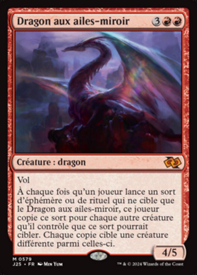 image Dragon aux ailes-miroir