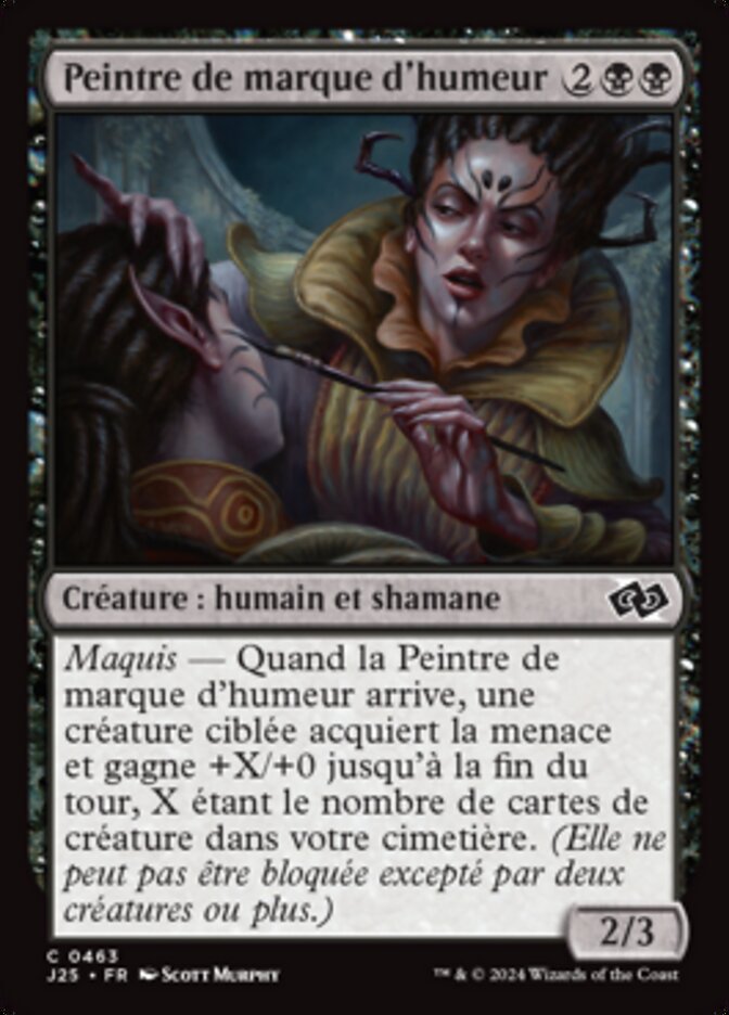 image Peintre de marque d'humeur