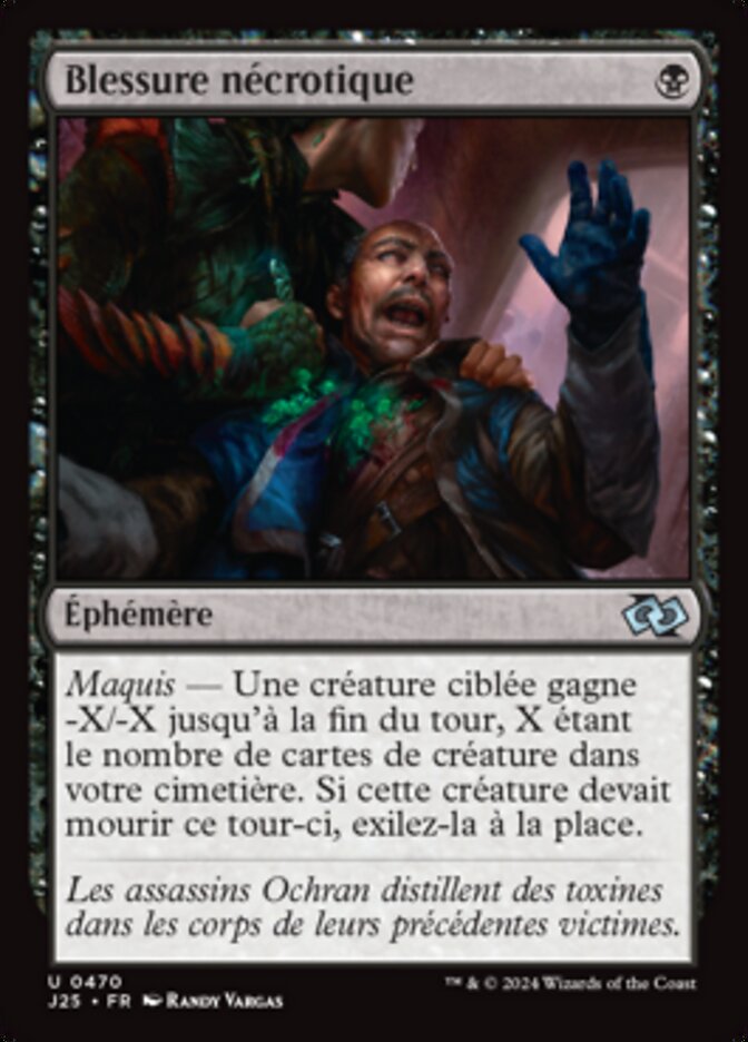 image Blessure nécrotique