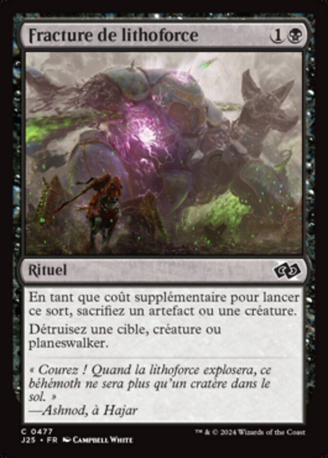 image Fracture de lithoforce