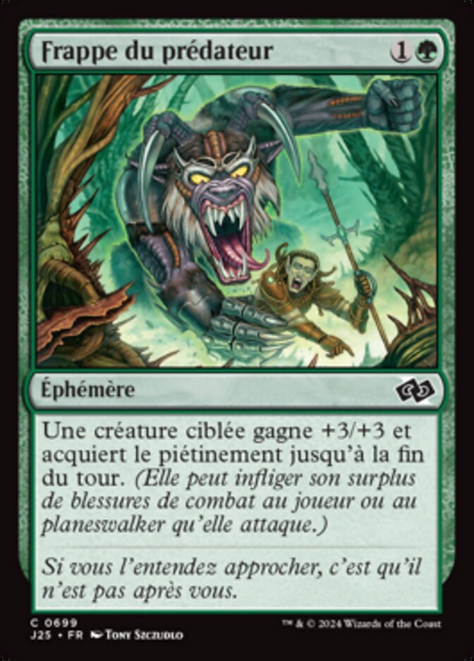 image Frappe du prédateur