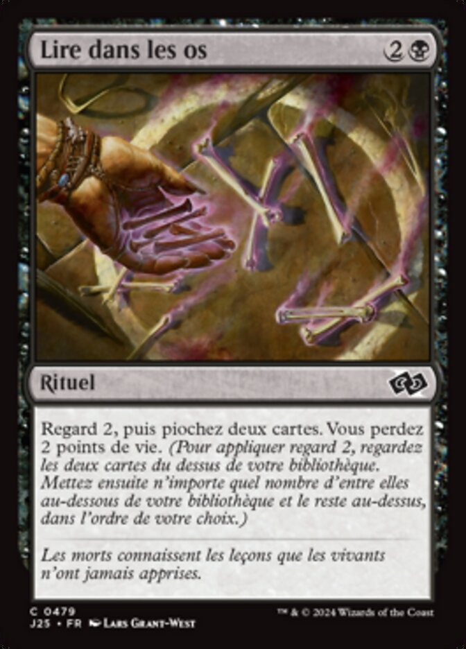 image Lire dans les os