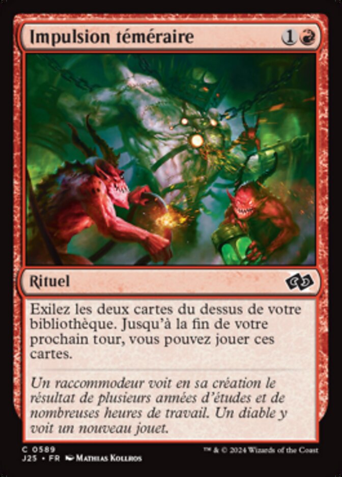 image Impulsion téméraire