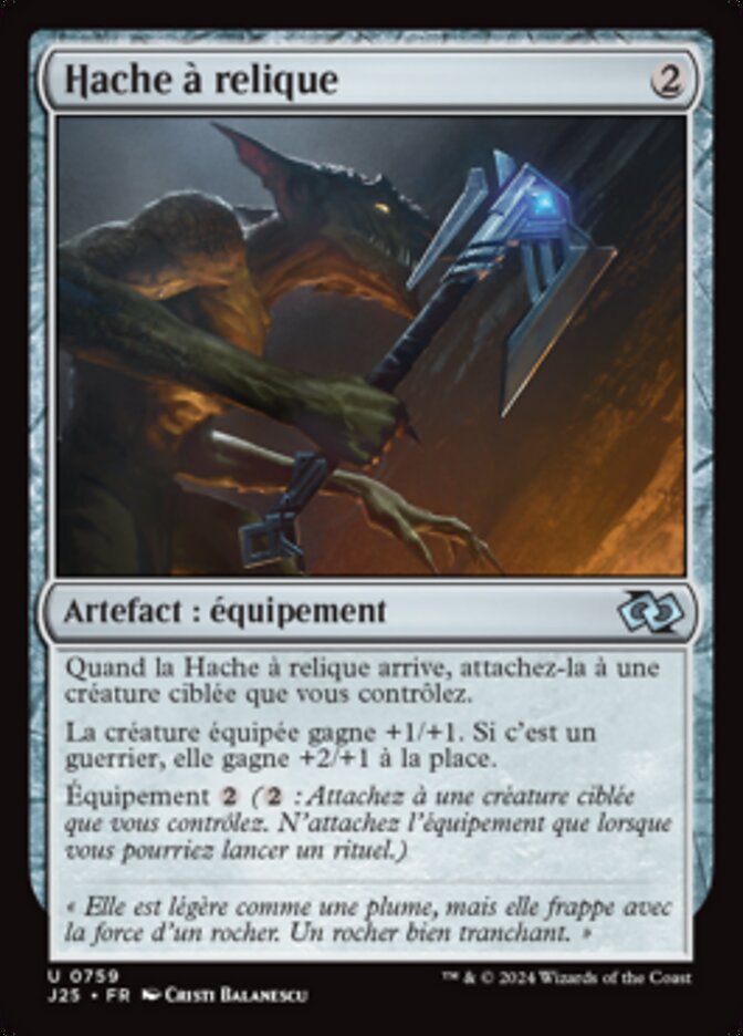image Hache à relique
