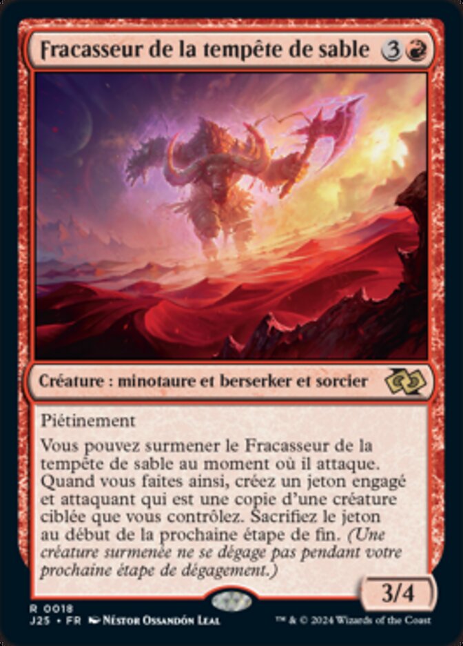 image Fracasseur de la tempête de sable