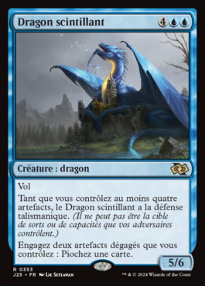 image Dragon scintillant