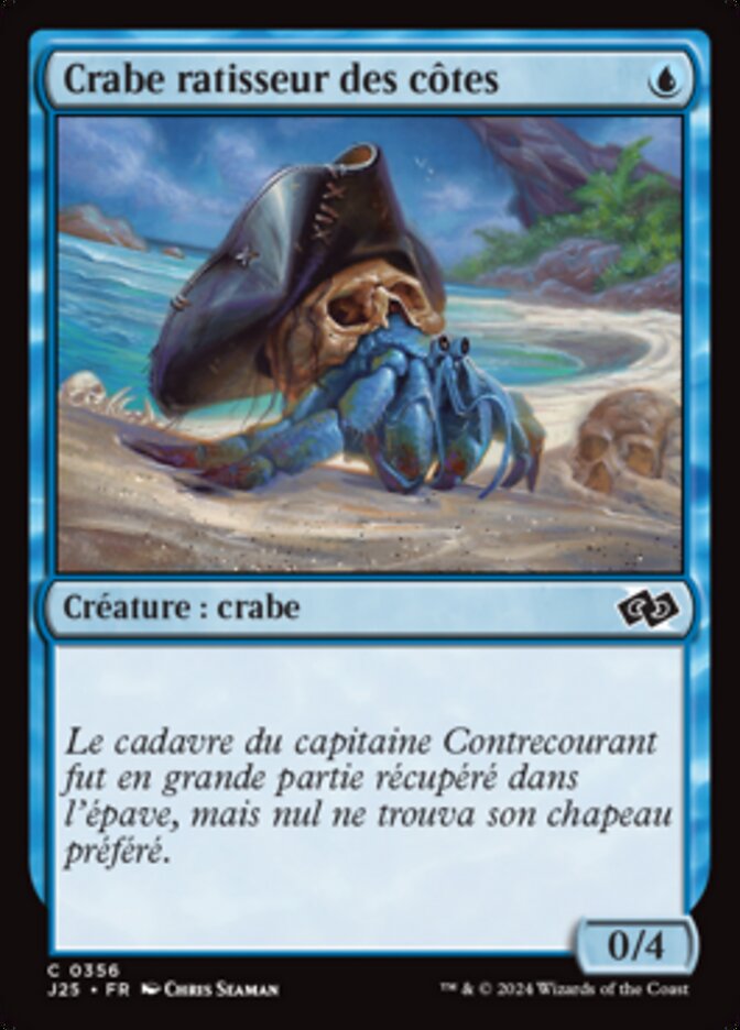 image Crabe ratisseur des côtes