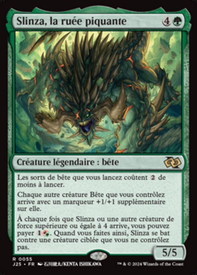 image Slinza, la ruée piquante