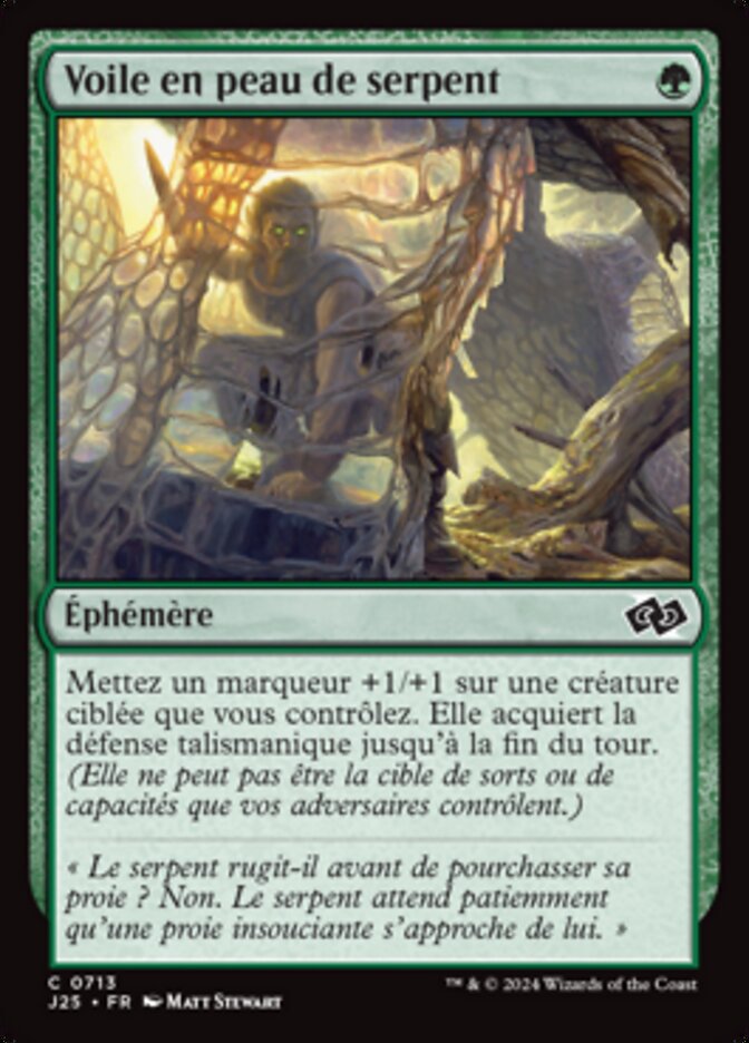 image Voile en peau de serpent