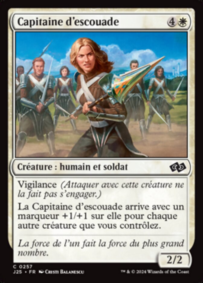 image Capitaine d'escouade